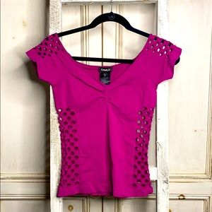 Bebe Sport Festival Rave Dance Top | Size M/L